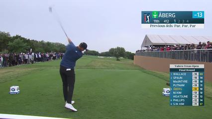 Ludvig Åberg | Round 4 | 11th hole | Shot 1 | 2026 Valero