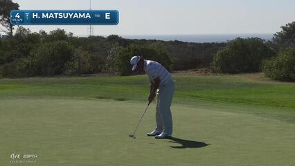 Hideki Matsuyama | Round 2 | 4th hole | Shot 5 | 2025 Farmers