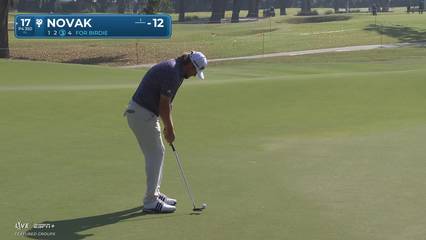 Andrew Novak | Round 2 | 17th hole | Shot 3 | 2025 The RSM Classic