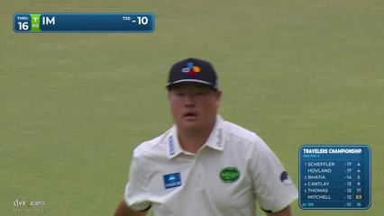 Sungjae Im | Round 3 | 16th hole | Shot 3 | 2026 Travelers