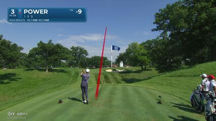 Seamus Power | Round 3 | 3rd hole | Shot 1 | 2025 John Deere