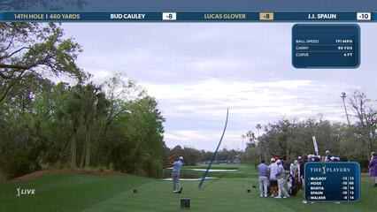 Lucas Glover | Round 4 | 14th hole | Shot 1 | 2025 THE PLAYERS