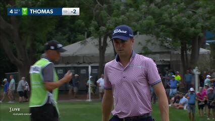 Justin Thomas | 2023 Valspar | Round 3 | 4th hole | Shot 3