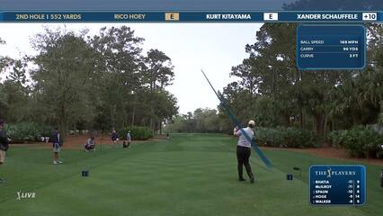 Rico Hoey | Round 4 | 2nd hole | Shot 1 | 2025 THE PLAYERS