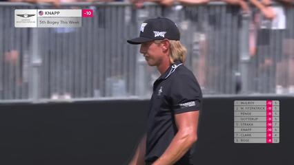 Jake Knapp | Round 4 | 6th hole | Shot 4 | 2025 Genesis Scottish Open