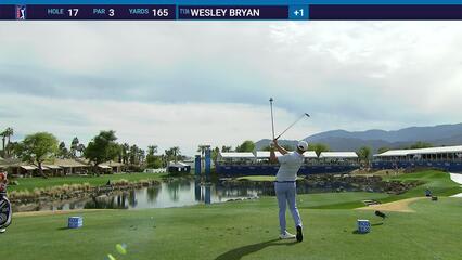 Wesley Bryan | Round 1 | 17th hole | Shot 1 | 2025 The American Express