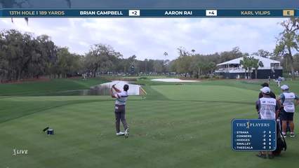 Karl Vilips | Round 2 | 13th hole | Shot 1 | 2026 THE PLAYERS