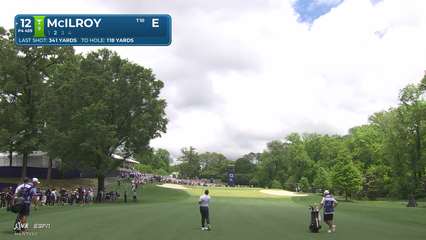 Rory McIlroy | Round 1 | 12th hole | Shot 2 | 2026 Truist Championship