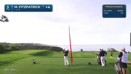 Matt Fitzpatrick | Round 4 | 3rd hole | Shot 1 | 2025 Genesis