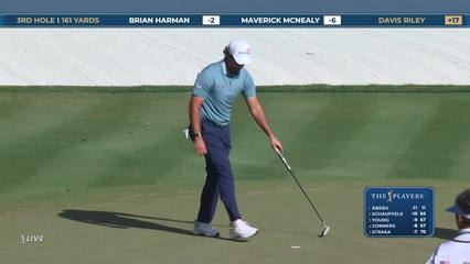 Davis Riley | Round 2 | 3rd hole | Shot 2 | 2026 THE PLAYERS