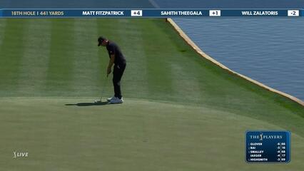 Matt Fitzpatrick | Round 1 | 18th hole | Shot 6 | 2025 THE PLAYERS