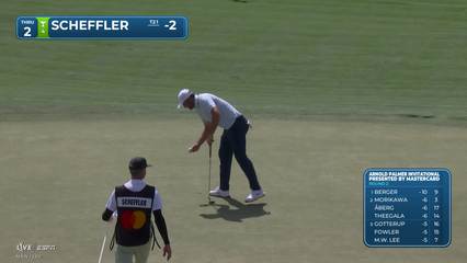 Scottie Scheffler | Round 2 | 2nd hole | Shot 4 | 2026 Arnold Palmer