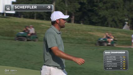 Scottie Scheffler | Round 2 | 16th hole | Shot 5 | 2025 BMW Championship