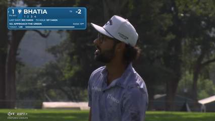 Akshay Bhatia | Round 1 | 1st hole | Shot 2 | 2025 Procore