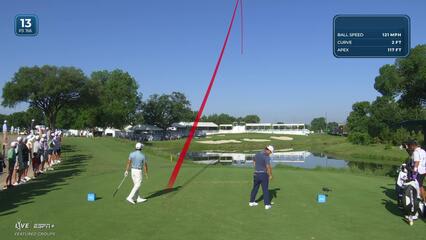 Rickie Fowler | Round 2 | 13th hole | Shot 1 | 2025 Charles Schwab