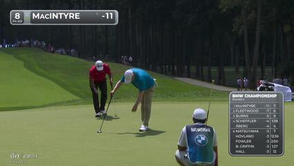 Robert MacIntyre | Round 2 | 8th hole | Shot 4 | 2025 BMW Championship