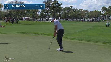 Sepp Straka | Round 1 | 9th hole | Shot 4 | 2025 Cognizant Classic