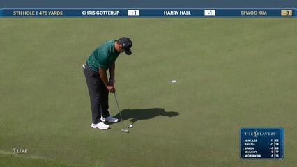 Si Woo Kim | Round 2 | 5th hole | Shot 4 | 2025 THE PLAYERS