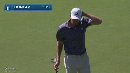 Nick Dunlap | Round 2 | 5th hole | Shot 3 | 2025 Travelers