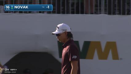 Andrew Novak | Round 2 | 16th hole | Shot 4 | 2025 WM Phoenix Open