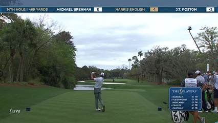 Harris English | Round 1 | 14th hole | Shot 1 | 2026 THE PLAYERS