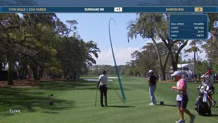 Aaron Rai | Round 3 | 11th hole | Shot 1 | 2025 THE PLAYERS