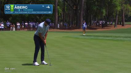 Ludvig Åberg | Round 1 | 12th hole | Shot 3 | 2026 RBC Heritage