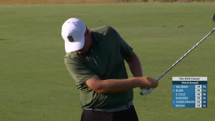 Sami Valimaki | Round 3 | 16th hole | Shot 2 | 2025 The RSM Classic