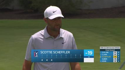 Scottie Scheffler | Round 4 | 3rd hole | Shot 4 | 2026 THE CJ CUP