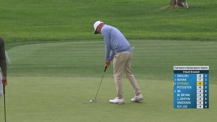 Sam Stevens | Round 4 | 8th hole | Shot 3 | 2025 Farmers