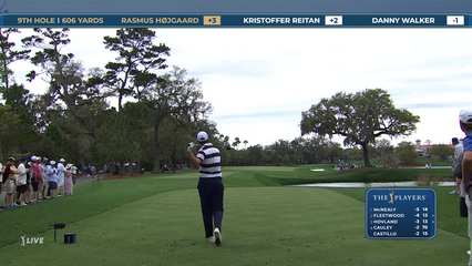 Rasmus Hojgaard | Round 1 | 9th hole | Shot 1 | 2026 THE PLAYERS