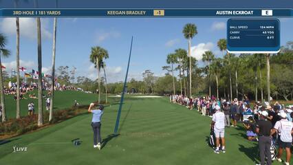 Keegan Bradley | Round 3 | 3rd hole | Shot 1 | 2025 THE PLAYERS