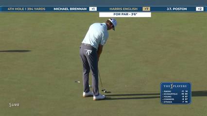 Harris English | Round 2 | 4th hole | Shot 4 | 2026 THE PLAYERS