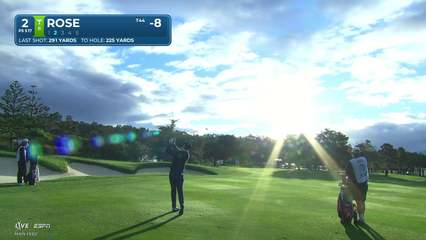 Justin Rose | Round 4 | 2nd hole | Shot 2 | 2026 AT&T Pebble Beach