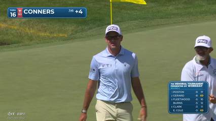 Corey Conners | Round 2 | 16th hole | Shot 2 | 2026 the Memorial