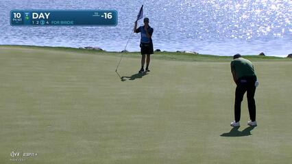 Jason Day | Round 3 | 10th hole | Shot 4 | 2025 The American Express