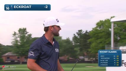 Austin Eckroat | Round 1 | 16th hole | Shot 4 | 2025 Rocket Classic