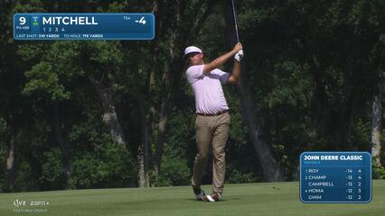 Keith Mitchell | Round 3 | 9th hole | Shot 2 | 2025 John Deere