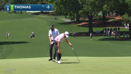 Justin Thomas | Round 2 | 12th hole | Shot 4 | 2026 Truist Championship