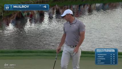 Rory McIlroy | Round 3 | 17th hole | Shot 4 | 2025 Arnold Palmer Invitational