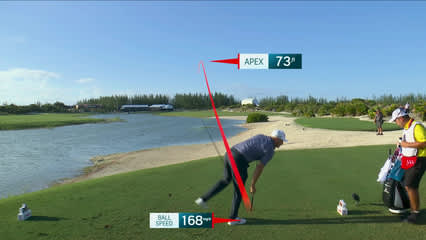 Alex Noren | Round 4 | 18th hole | Shot 1 | 2025 Hero World Challenge