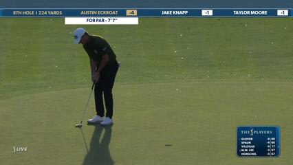 Austin Eckroat | Round 1 | 8th hole | Shot 4 | 2025 THE PLAYERS