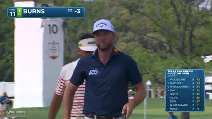 Sam Burns | Round 2 | 11th hole | Shot 3 | 2026 Texas Children's