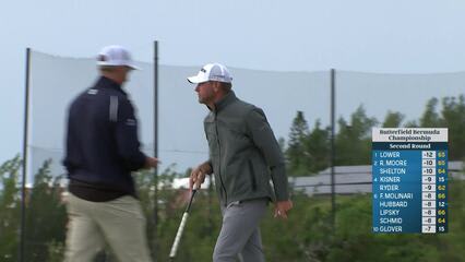 Lucas Glover | Round 2 | 15th hole | Shot 3 | 2024 Butterfield Bermuda