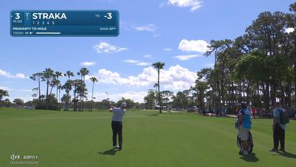 Sepp Straka | Round 1 | 3rd hole | Shot 3 | 2025 Cognizant Classic
