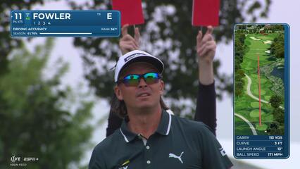 Rickie Fowler | Round 1 | 11th hole | Shot 1 | 2025 3M Open