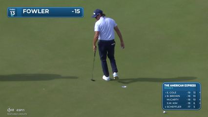 Rickie Fowler | Round 3 | 13th hole | Shot 3 | 2026 The American Express