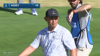 Rico Hoey | Round 4 | 3rd hole | Shot 4 | 2025 The American Express