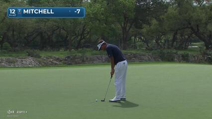 Keith Mitchell | Round 1 | 12th hole | Shot 4 | 2025 Valero
