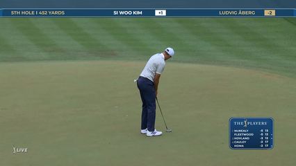 Ludvig Aberg | Round 1 | 5th hole | Shot 4 | 2026 THE PLAYERS